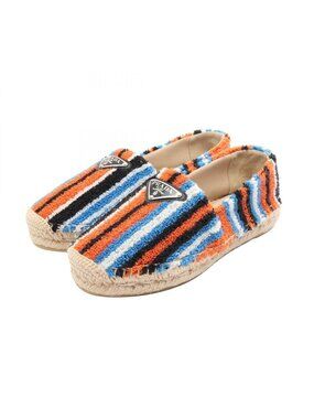 Prada Slip Ons Terry Cloth Espadrilles Shoes